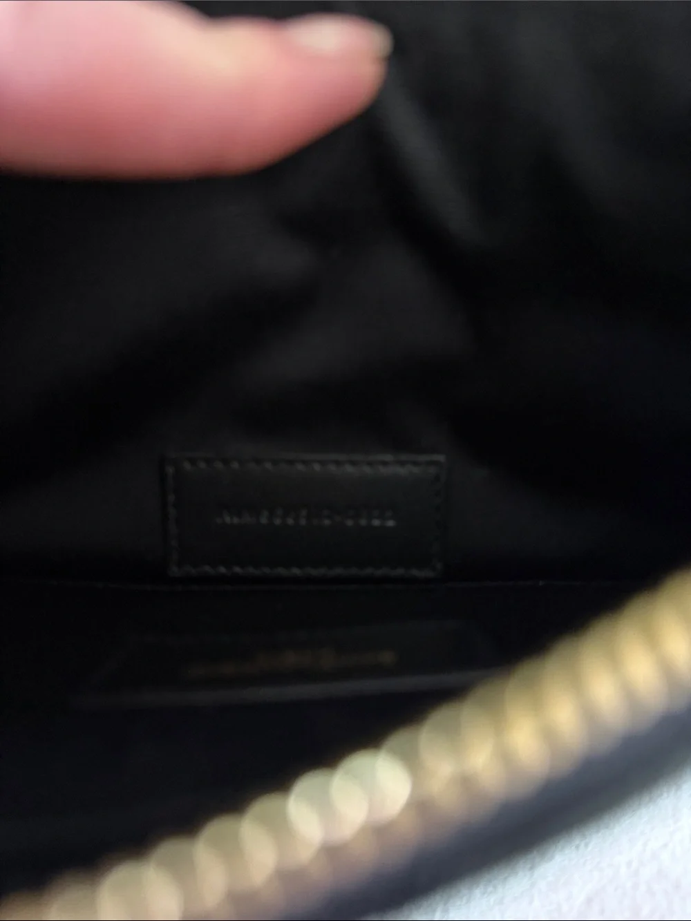 YSL Grain De Poudre Monogramme Pouch - Picture 7 of 11